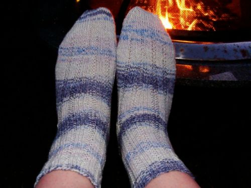 blue aloe socks